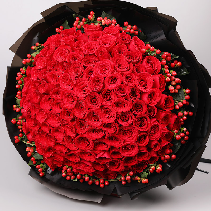 爱的星空-99朵玫瑰花